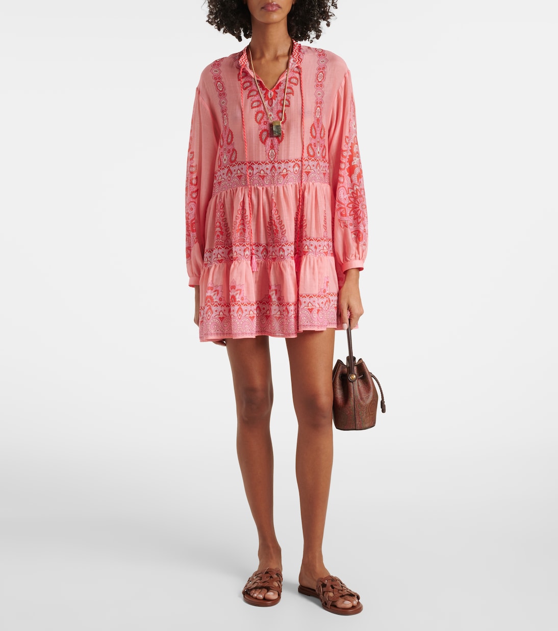 Minikleid aus Baumwolle und Seide | Etro