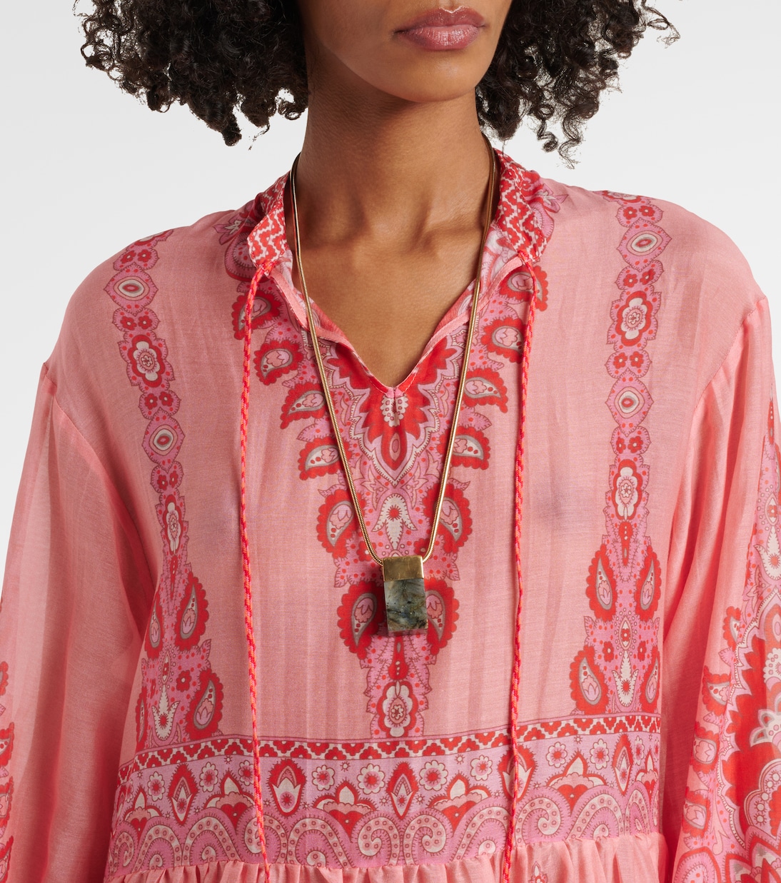 Minikleid aus Baumwolle und Seide | Etro