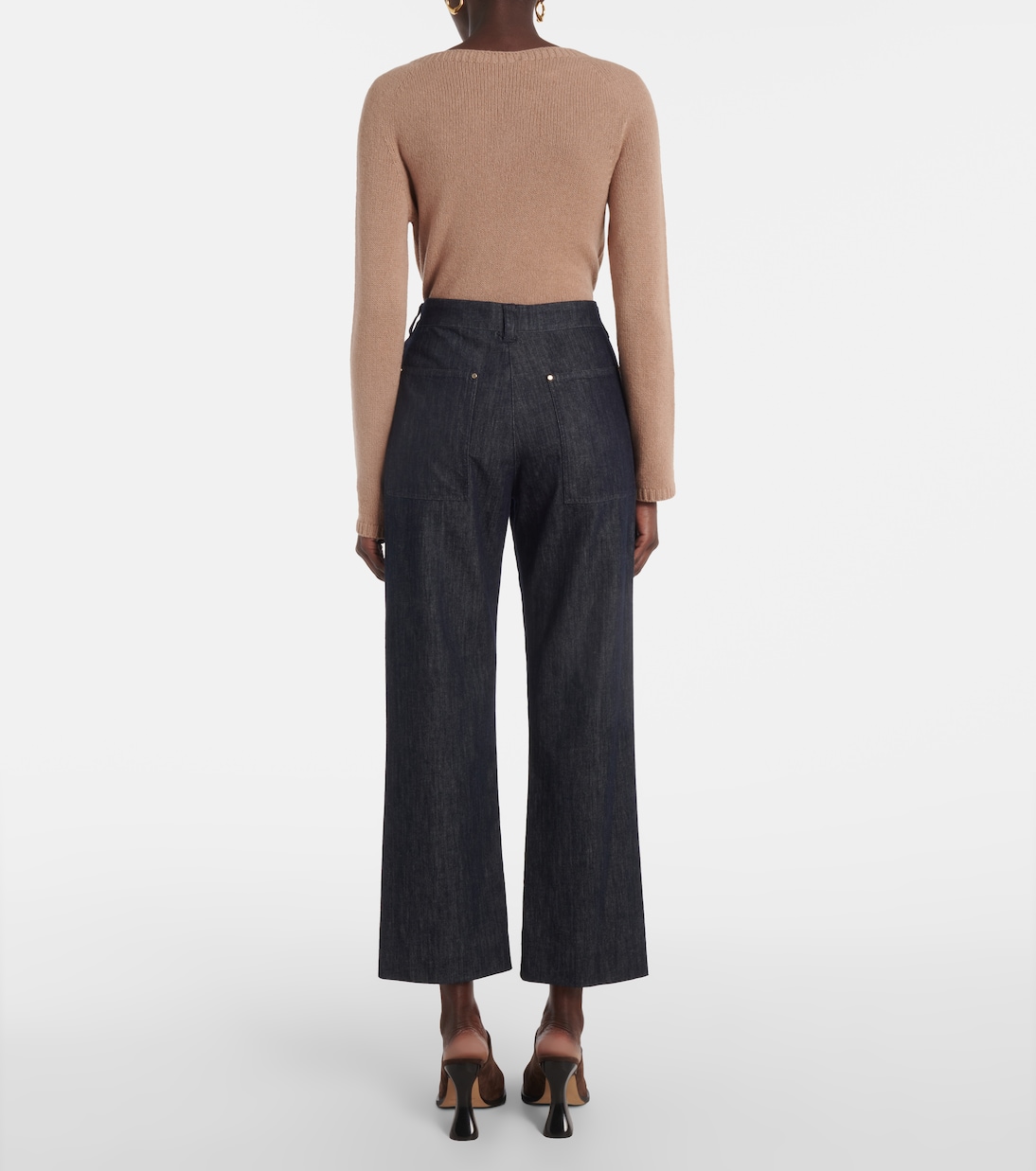 High-Rise Straight Jeans Terra | 'S Max Mara