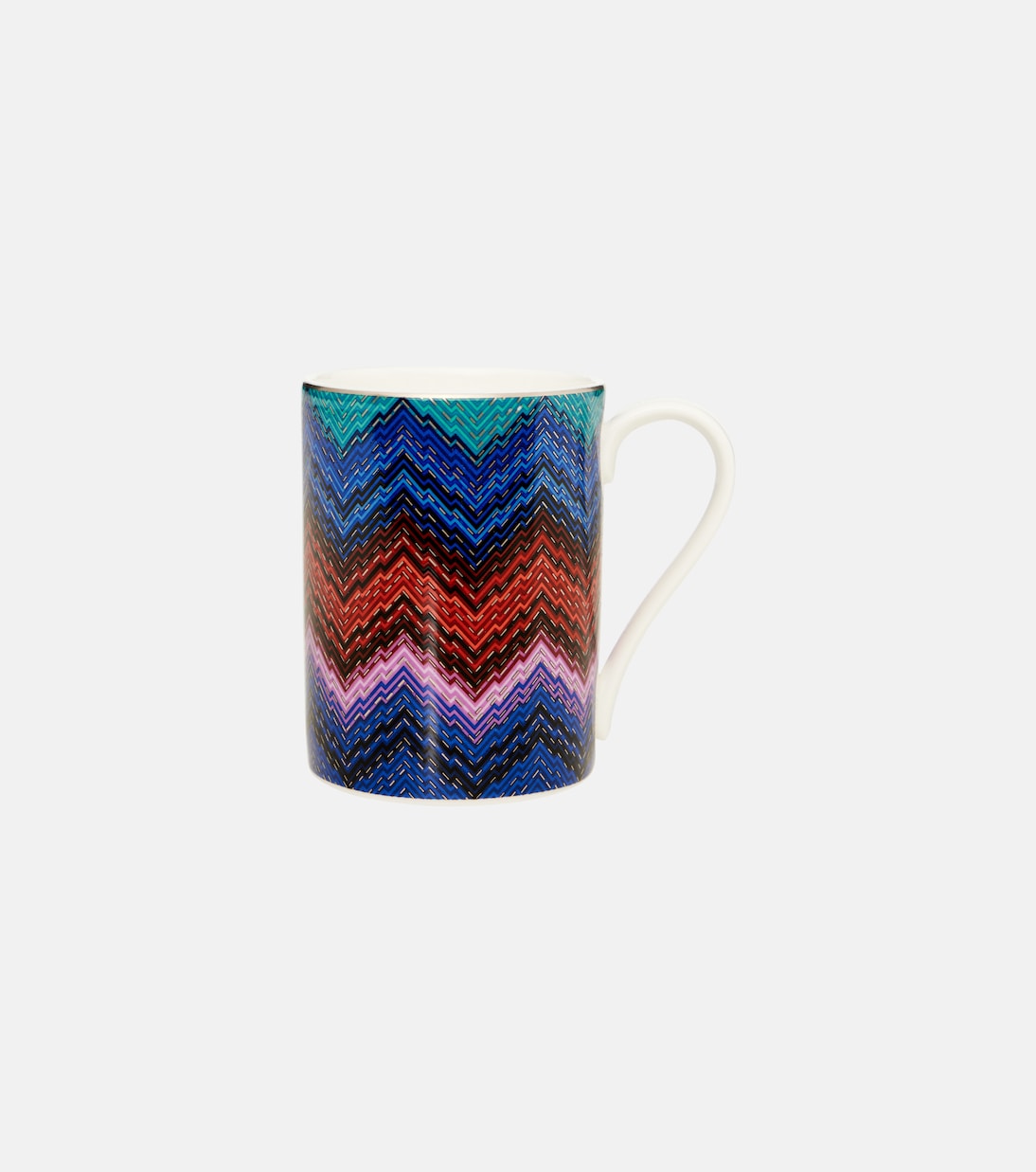 Starlight Zigzag porcelain mug | Missoni