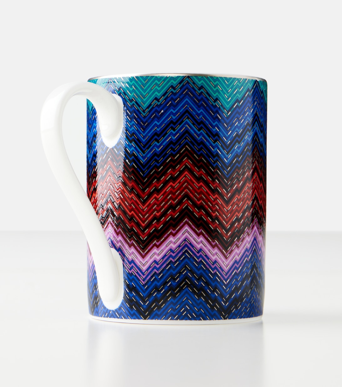 Starlight Zigzag porcelain mug | Missoni