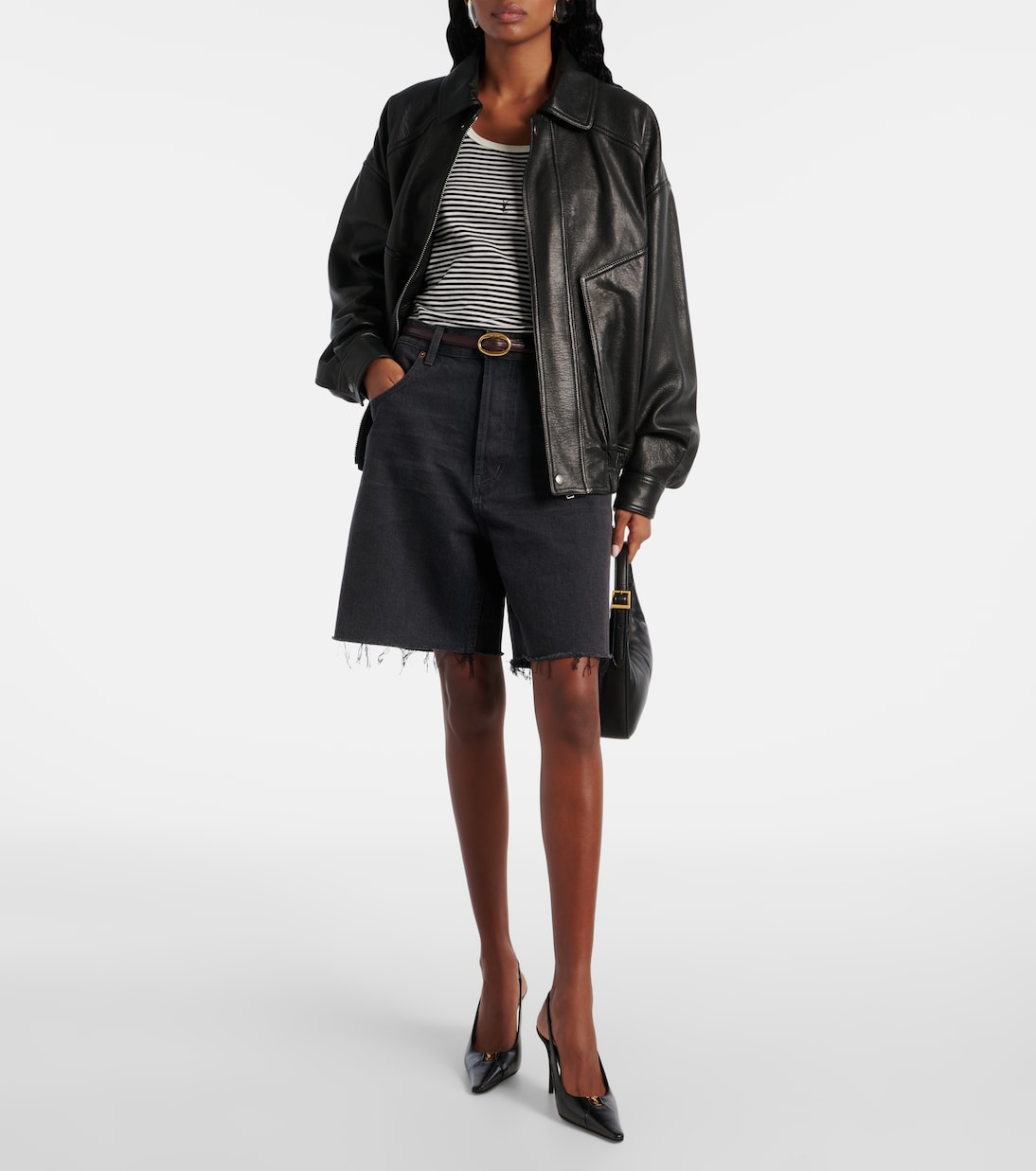 High-Rise Shorts | Saint Laurent