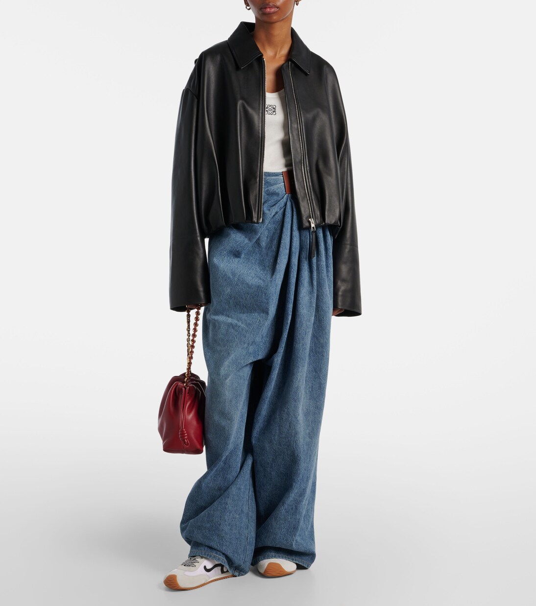 Leather jacket | Loewe