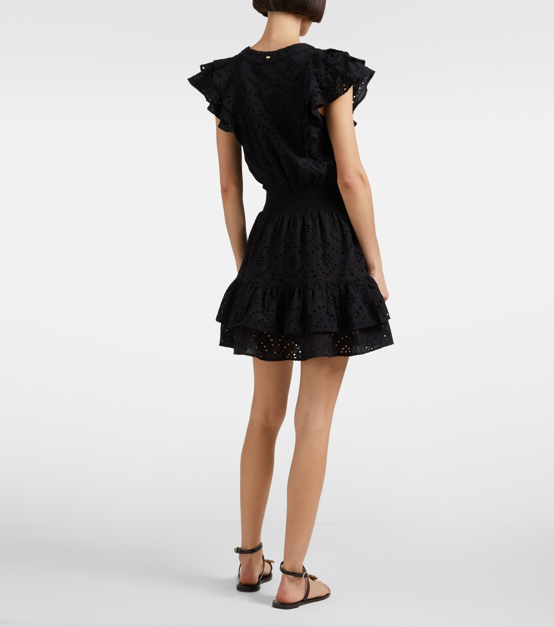 Camila ruffled minidress  | Poupette St Barth