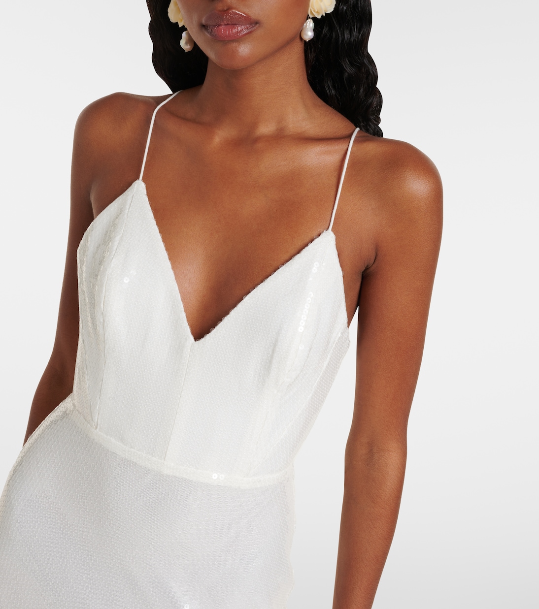 Bridal - Abito lungo con paillettes | Alex Perry