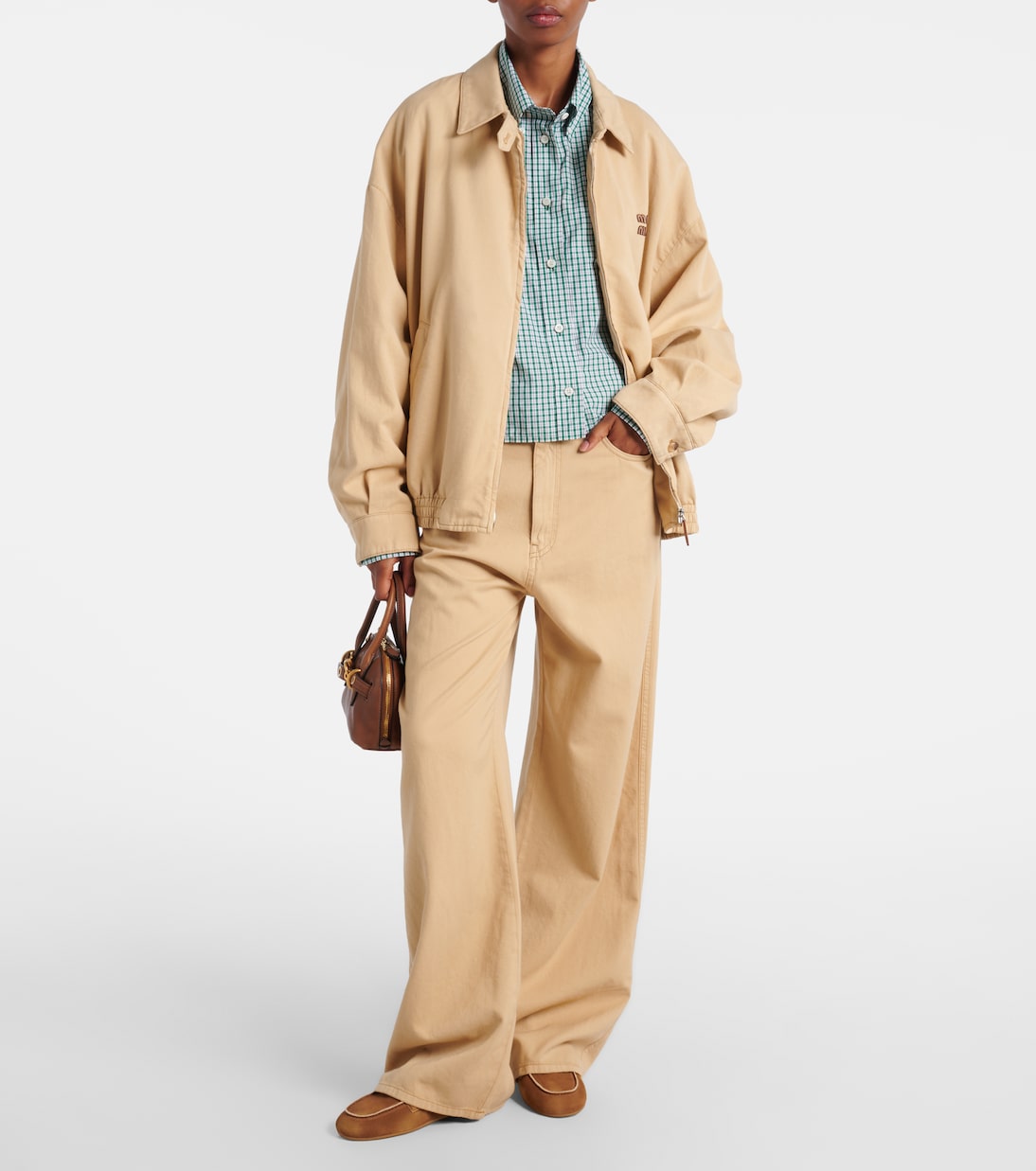 Blouson aus Denim | Miu Miu