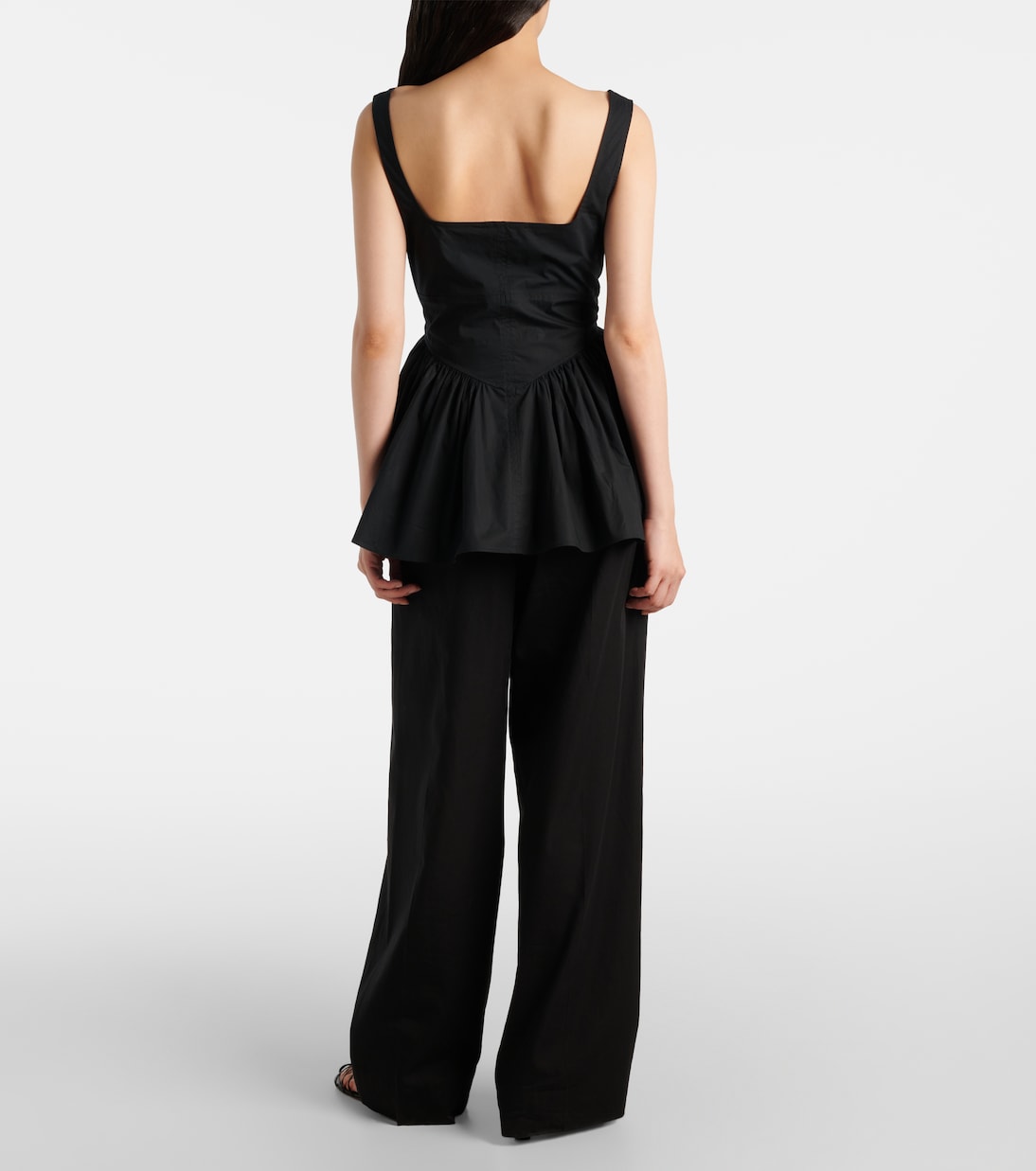 Top White Label Bader en coton mélangé | Proenza Schouler