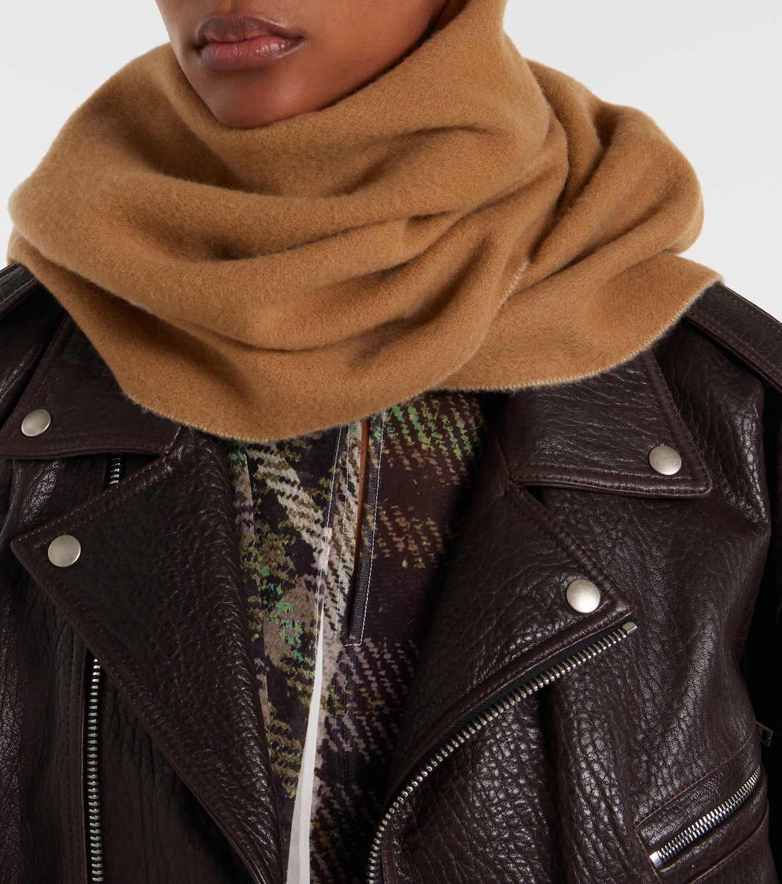 Venus 1996 jacquard wool scarf | Acne Studios