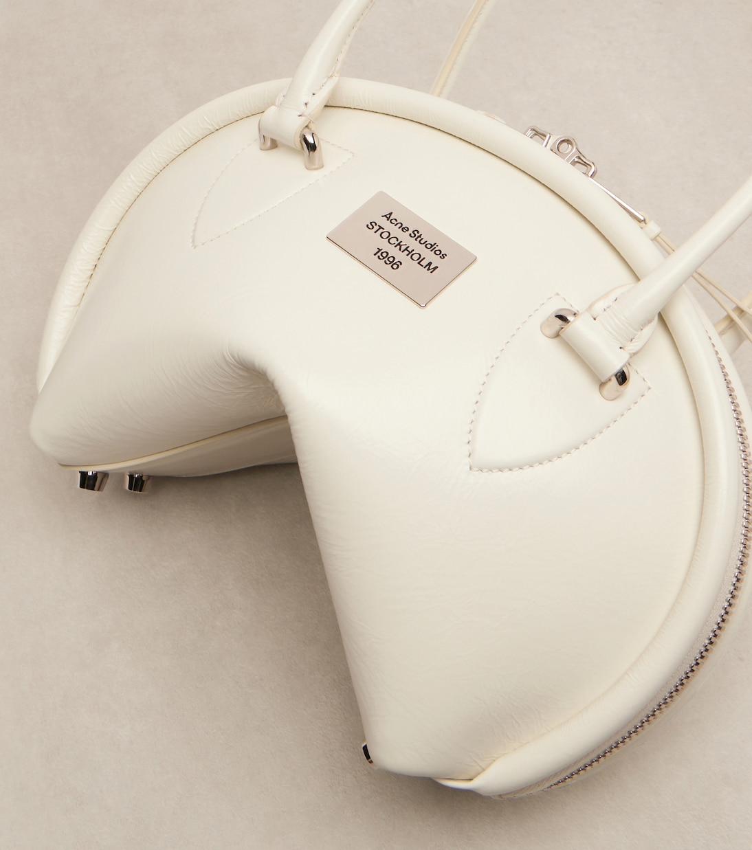 Borsa a spalla Bowlina Small in pelle | Acne Studios