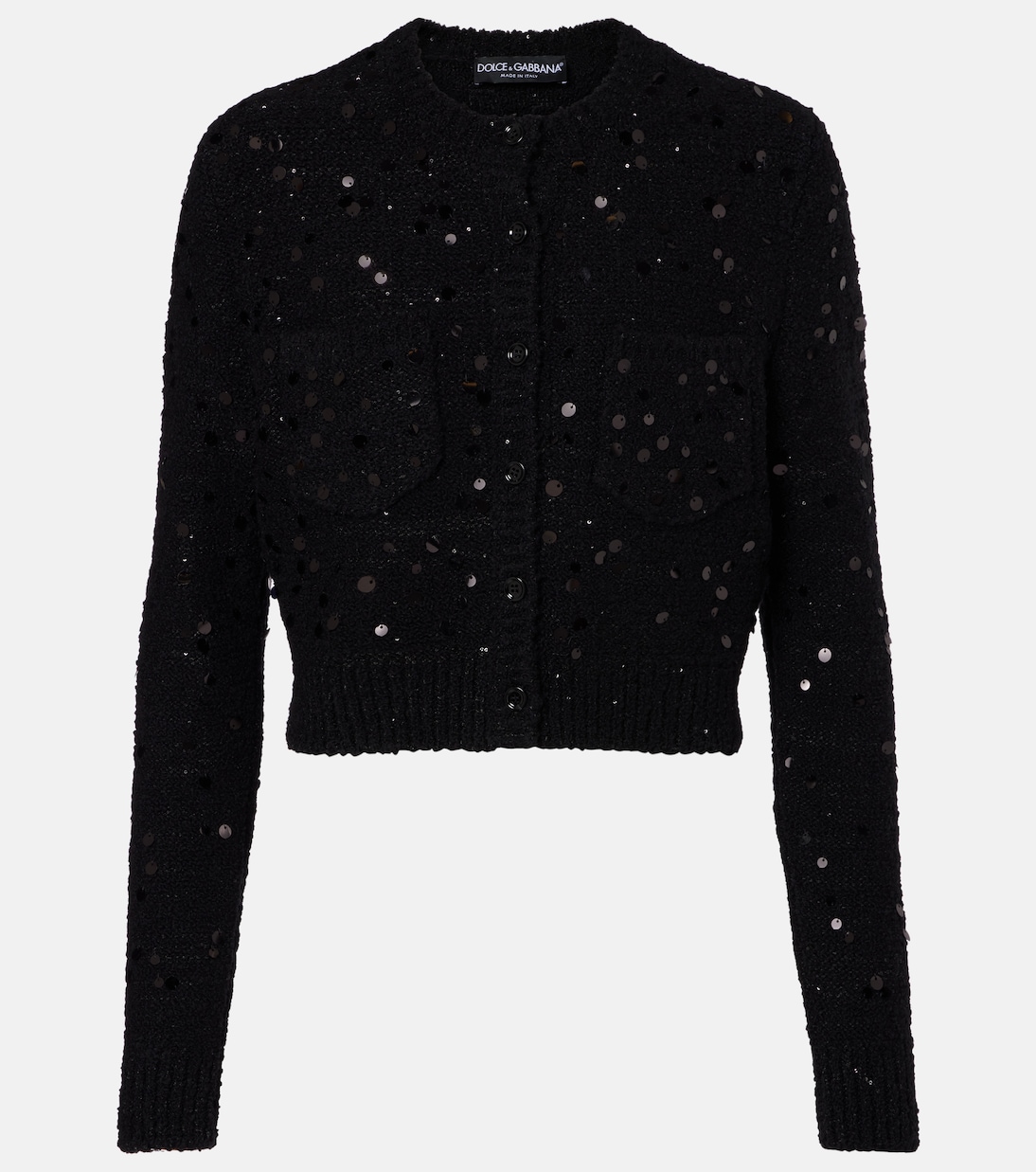 Sequined wool-blend cardigan | Dolce&Gabbana