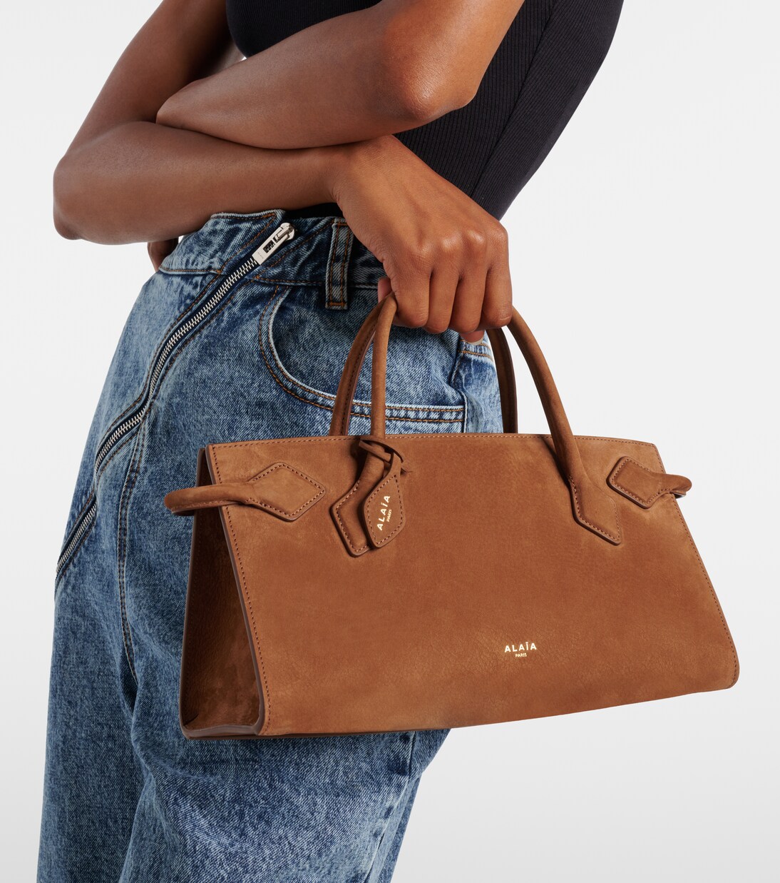 Suede tote bag | Alaïa