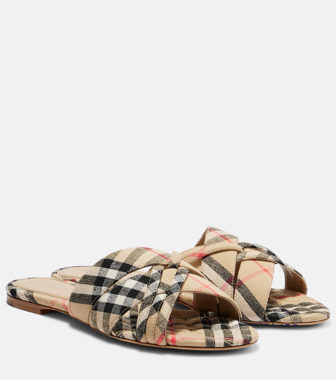 Pantoletten Burberry Check | Burberry