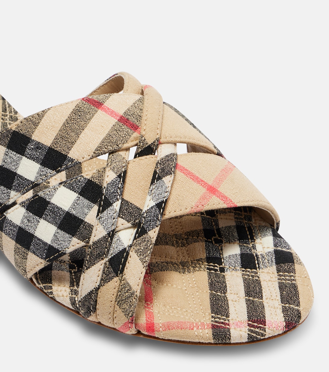 Pantoletten Burberry Check | Burberry