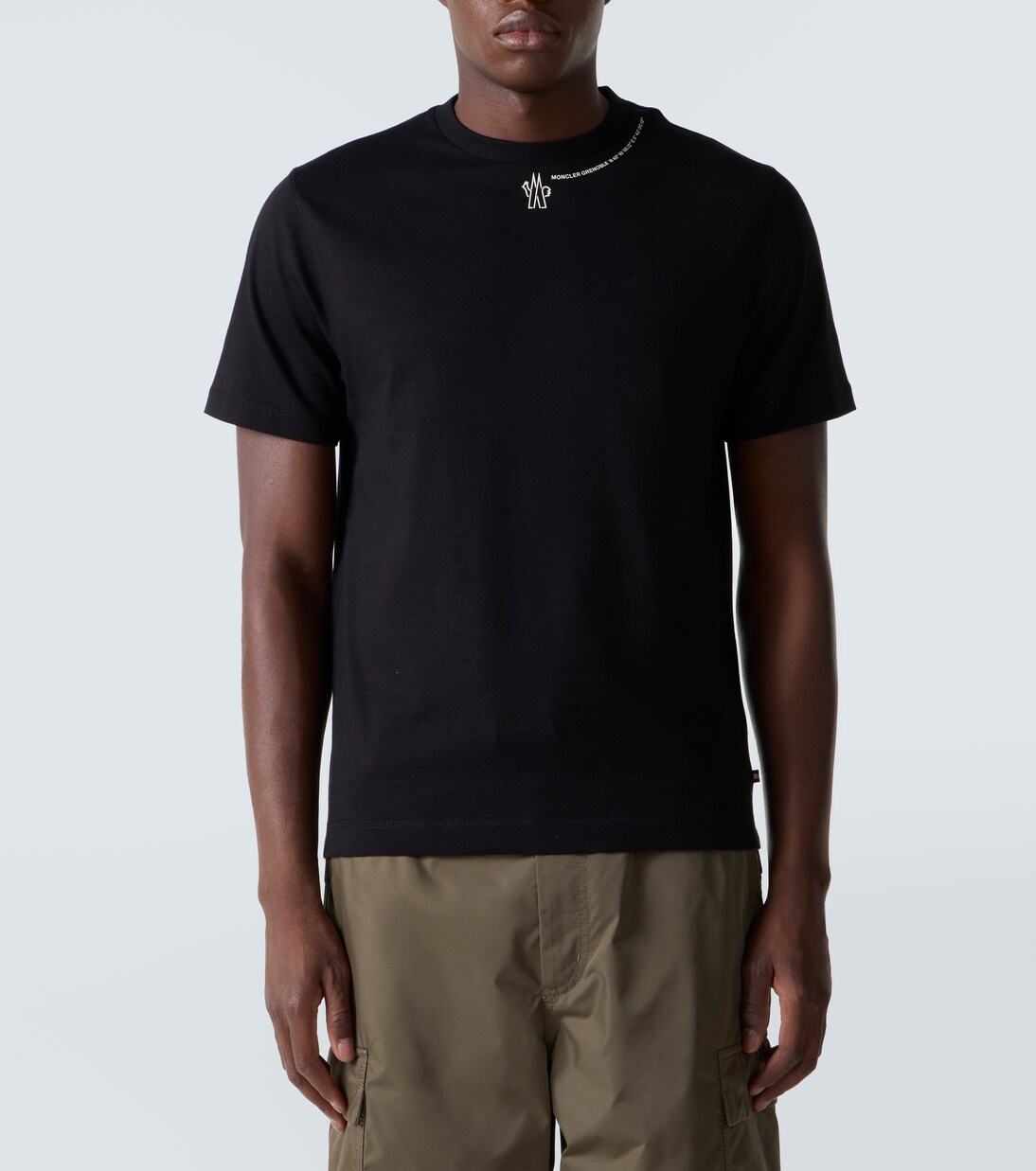 Logo cotton jersey T-shirt | Moncler Grenoble