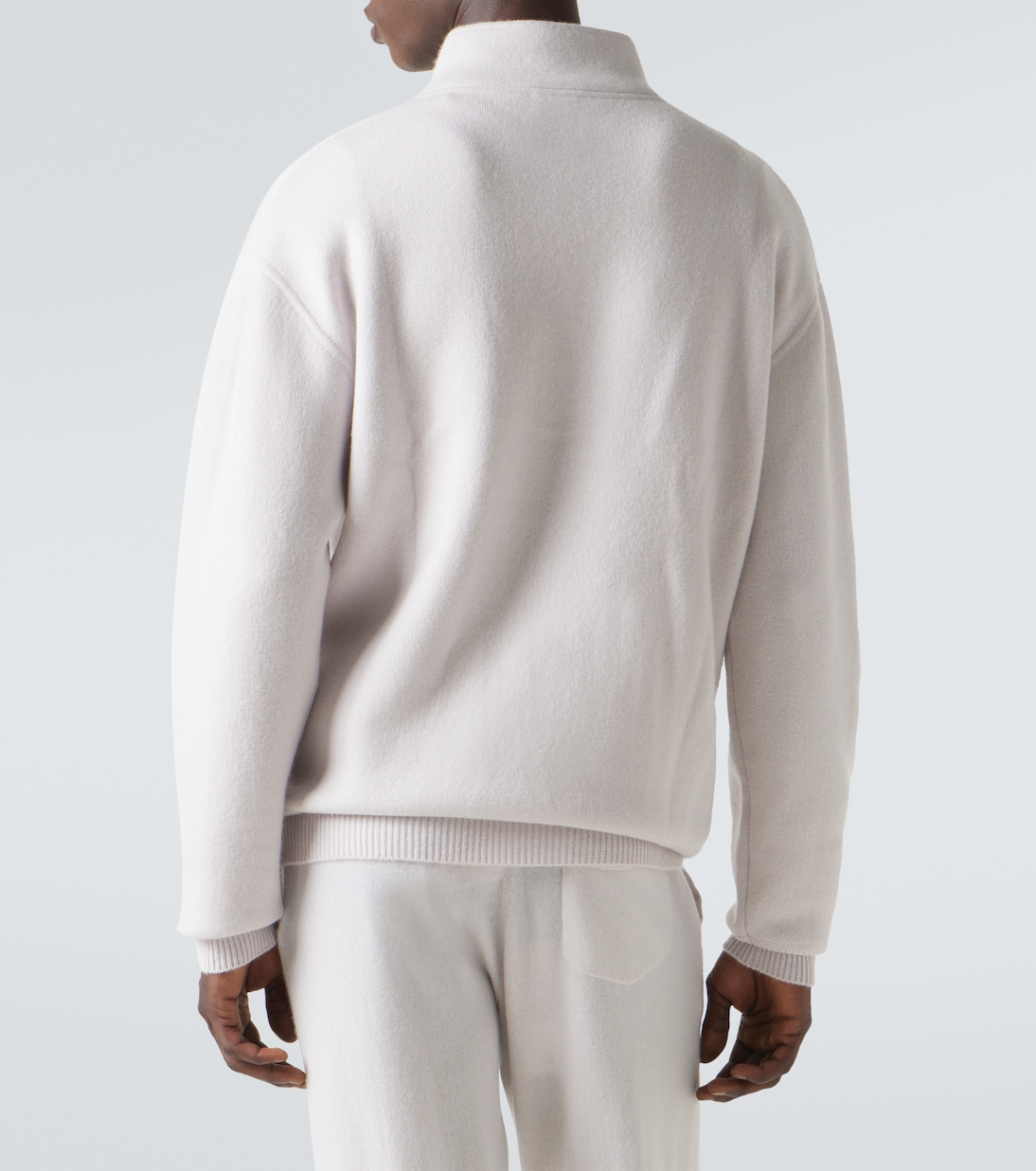 Wool and cashmere turtleneck sweater | Allude
