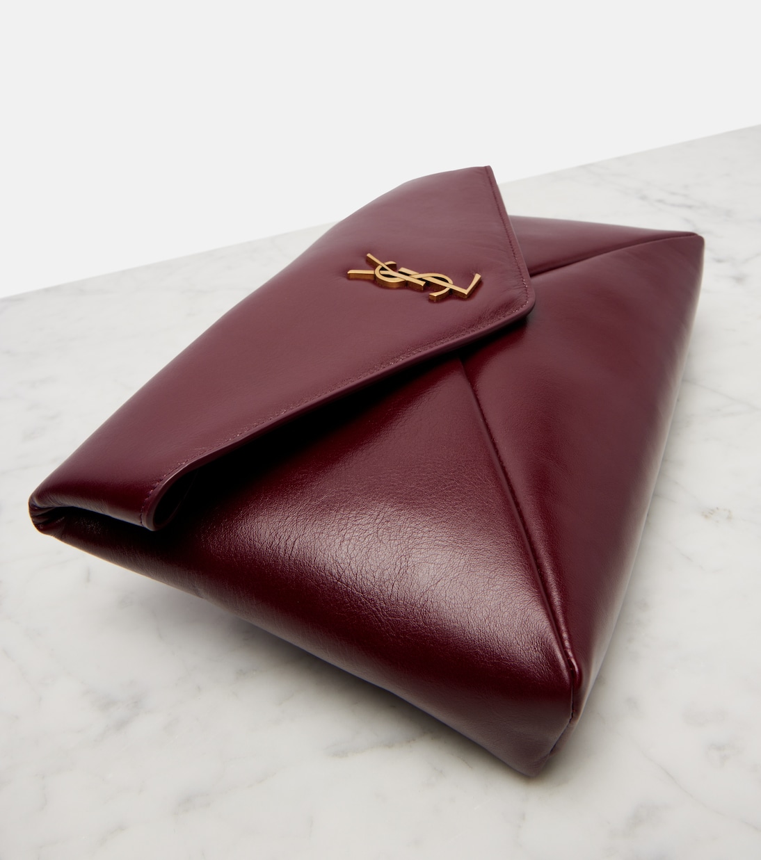 Clutch Cassandre aus Leder | Saint Laurent