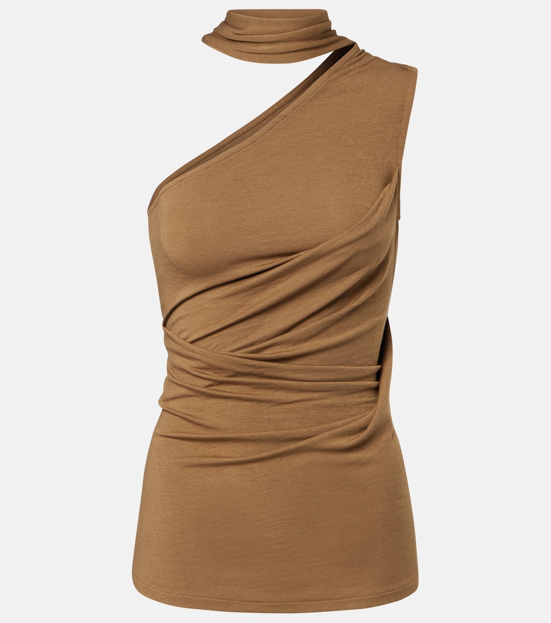 Top in jersey drappeggiato | Entire Studios