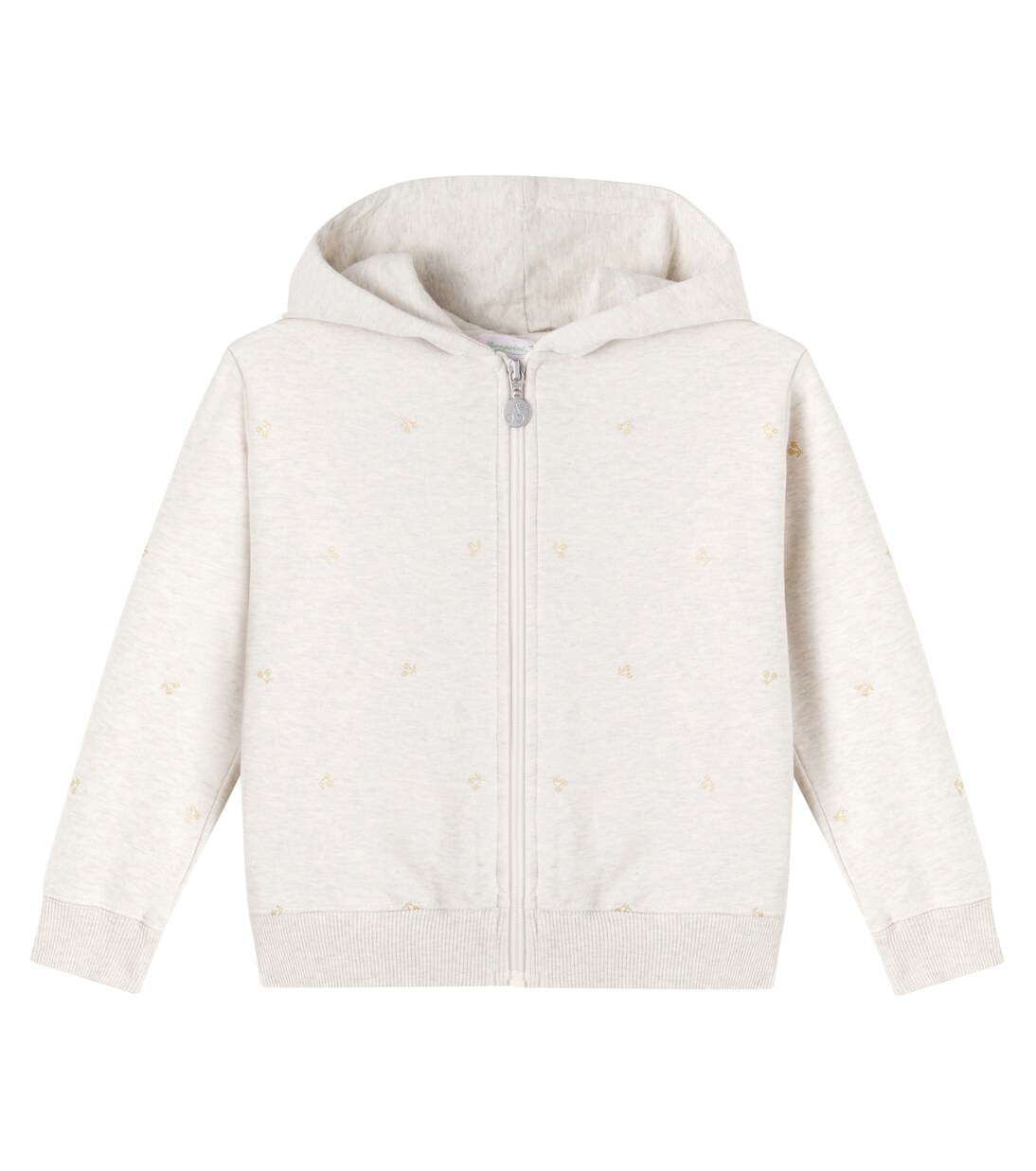 Talent printed cotton hoodie | Bonpoint