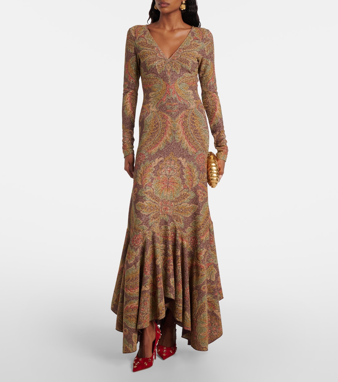 Mix Kate 100 embellished suede pumps | Christian Louboutin