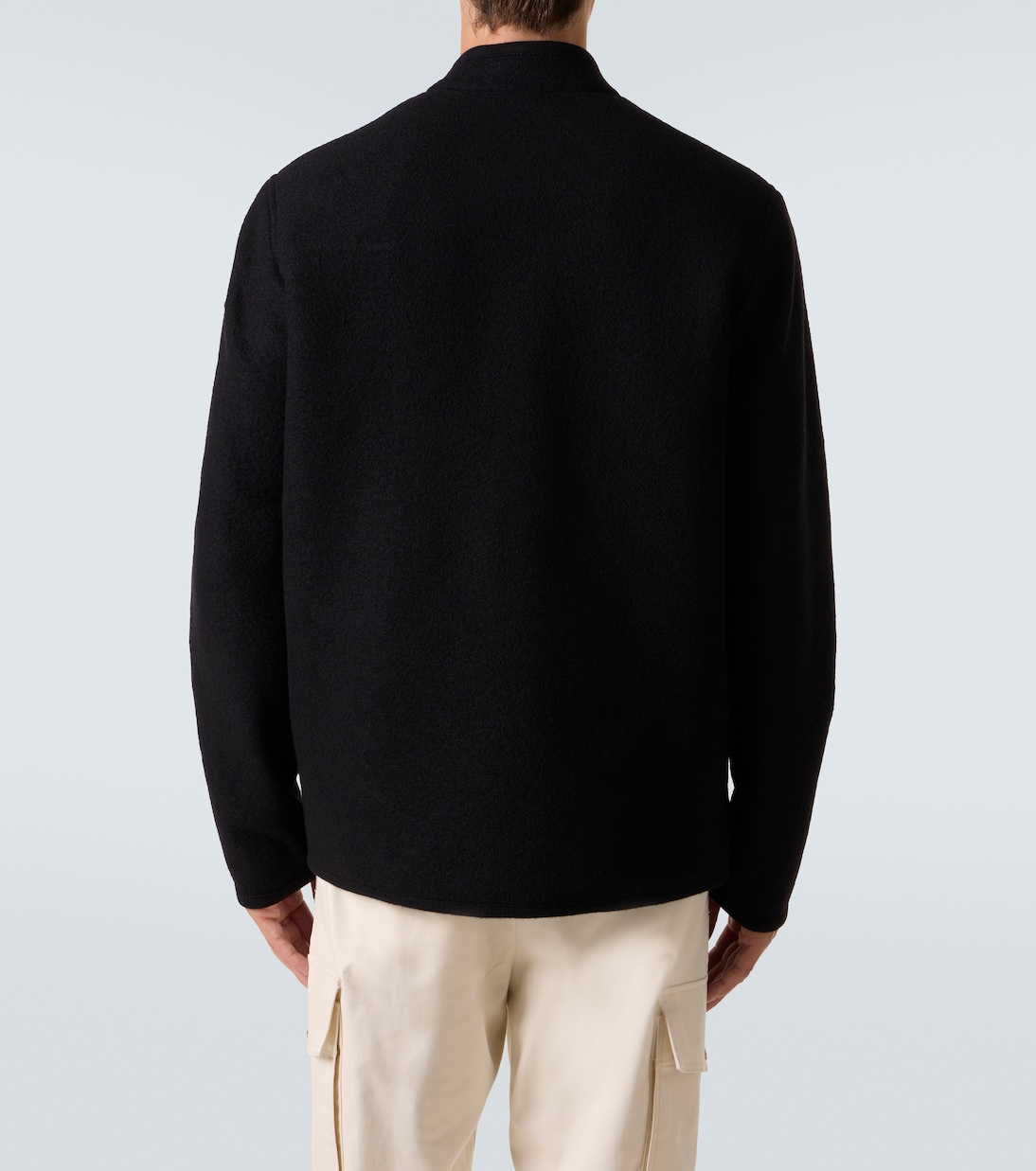 Virgin wool bouclé overshirt | Moncler
