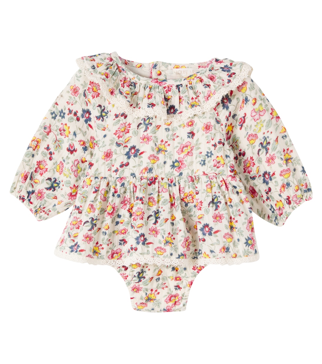 Bebé - vestido India de algodón floral | Louise Misha
