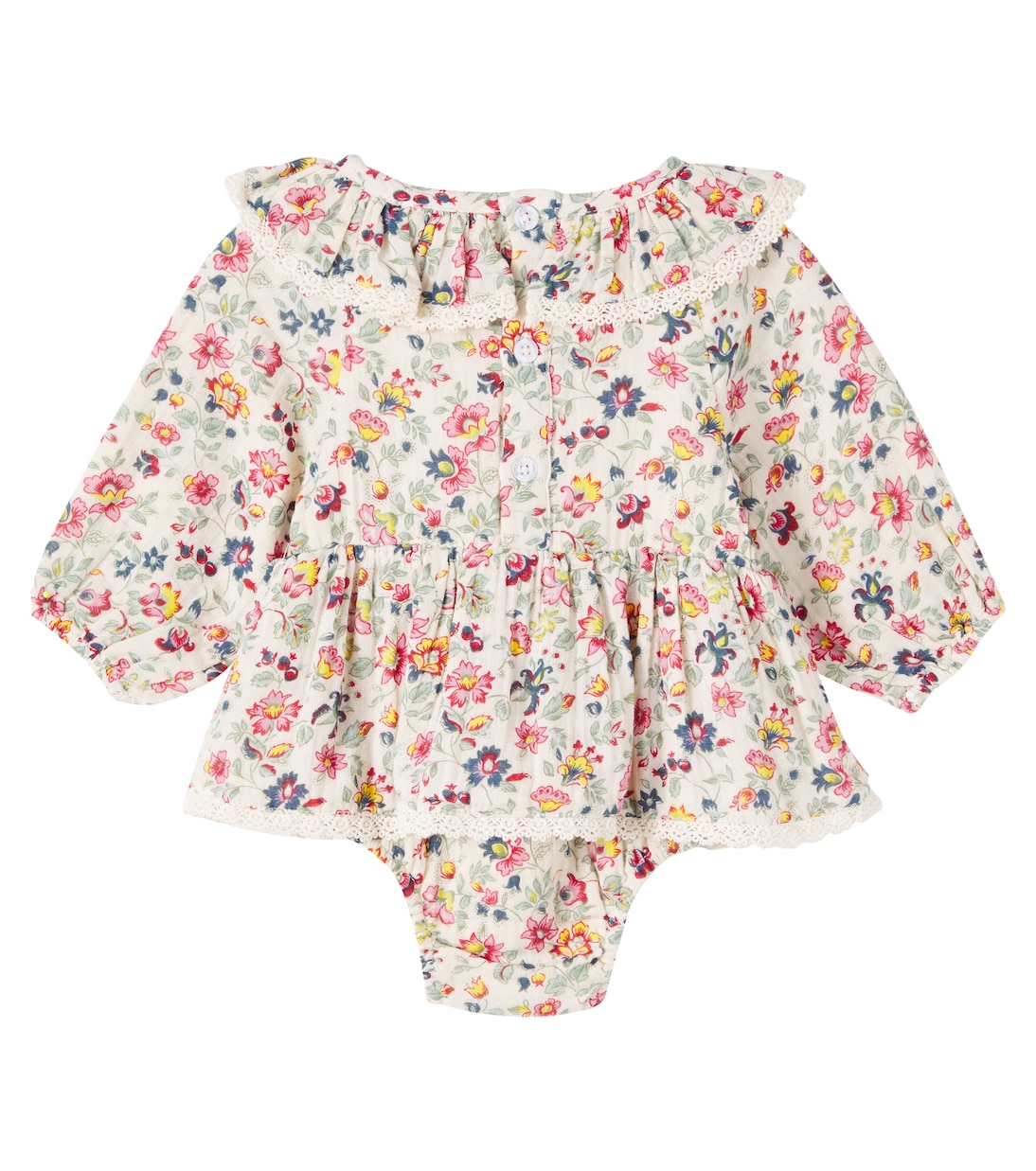 Bebé - vestido India de algodón floral | Louise Misha