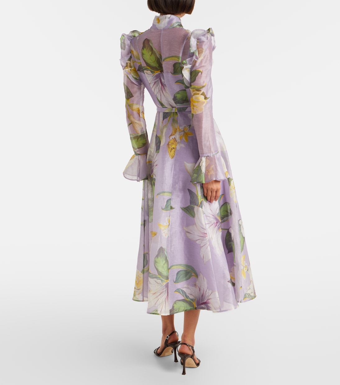 Abito chemisier Katrina in misto lino | Leo Lin