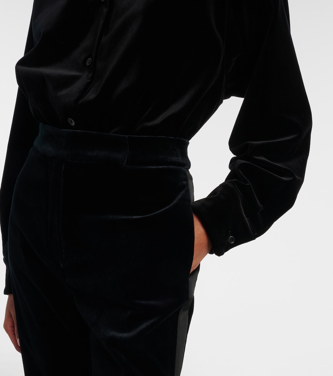 Body de terciopelo de algodón | Max Mara