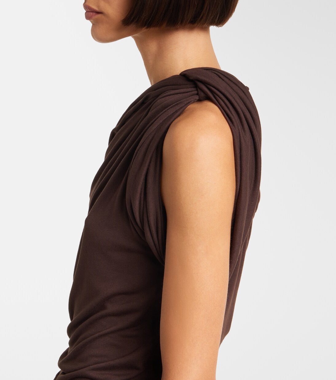 One-Shoulder-Top aus Strick | Rick Owens