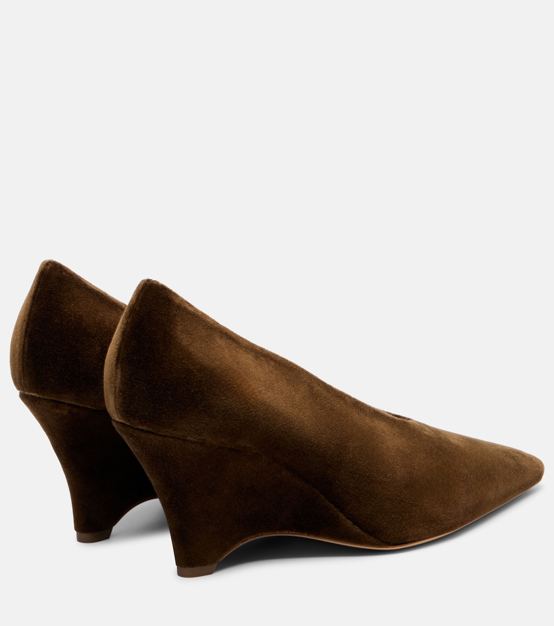 Victoria 70 velvet wedges | Le Monde Béryl