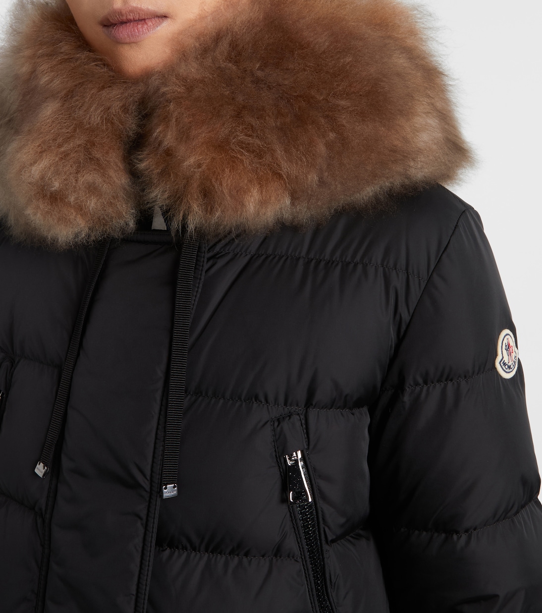 Daunenmantel Aphroti mit Shearling | Moncler