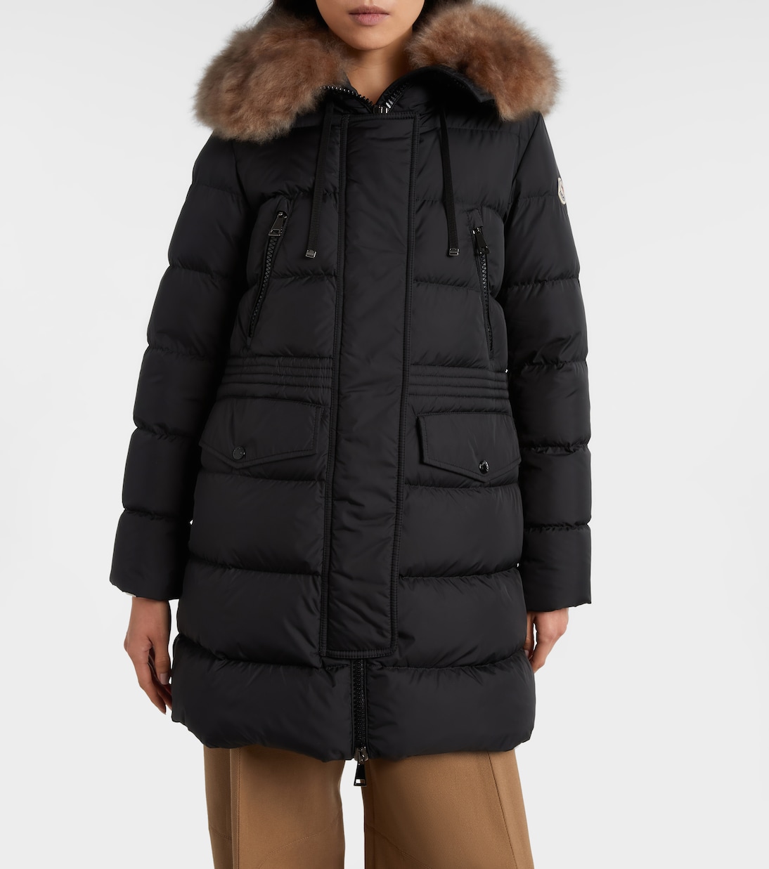 Daunenmantel Aphroti mit Shearling | Moncler