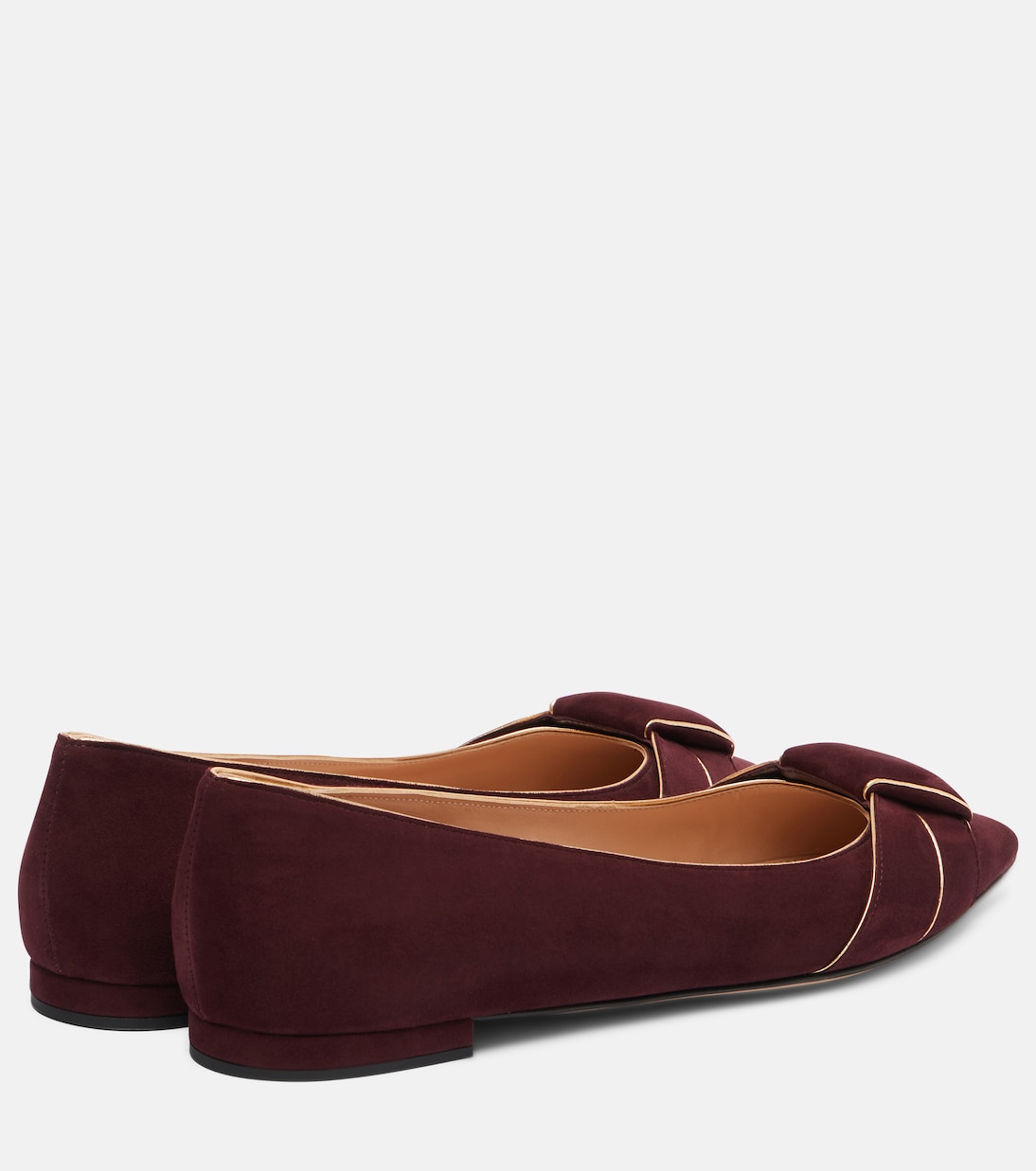 Ballerinas aus Veloursleder | Gianvito Rossi