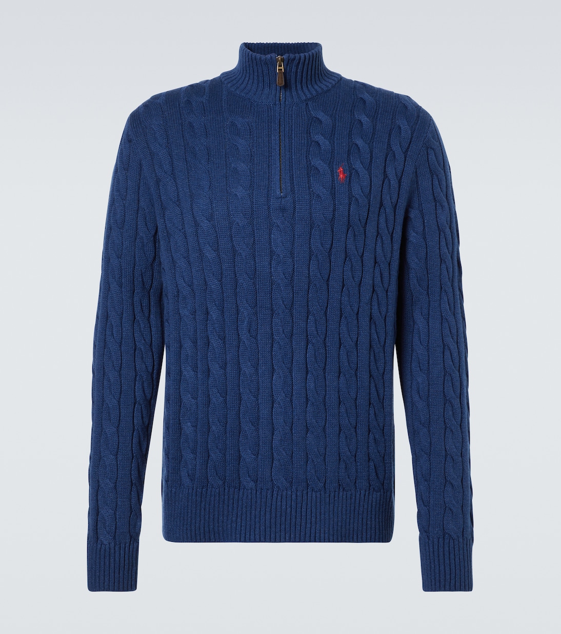 Cable-knit cotton sweater  | Polo Ralph Lauren