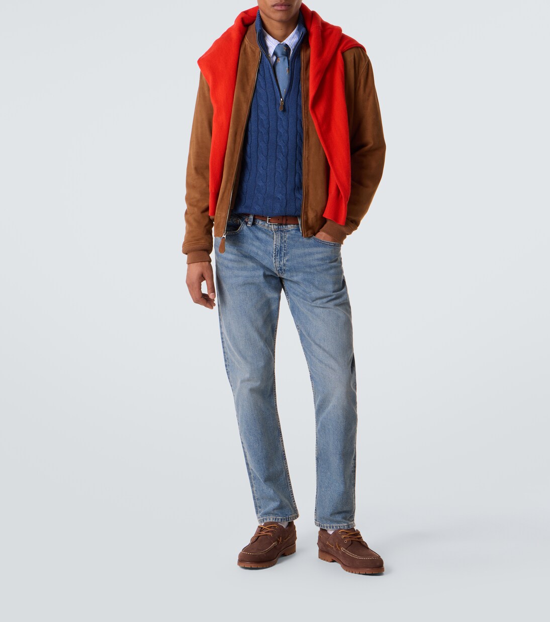 Cable-knit cotton sweater  | Polo Ralph Lauren