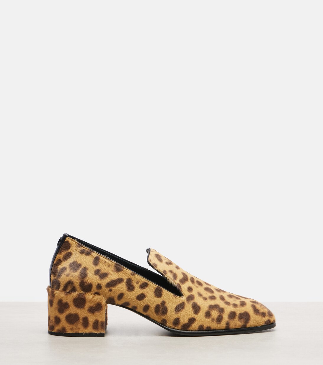 Eliot Slipper 45 leopard-print calf hair pumps | Jimmy Choo
