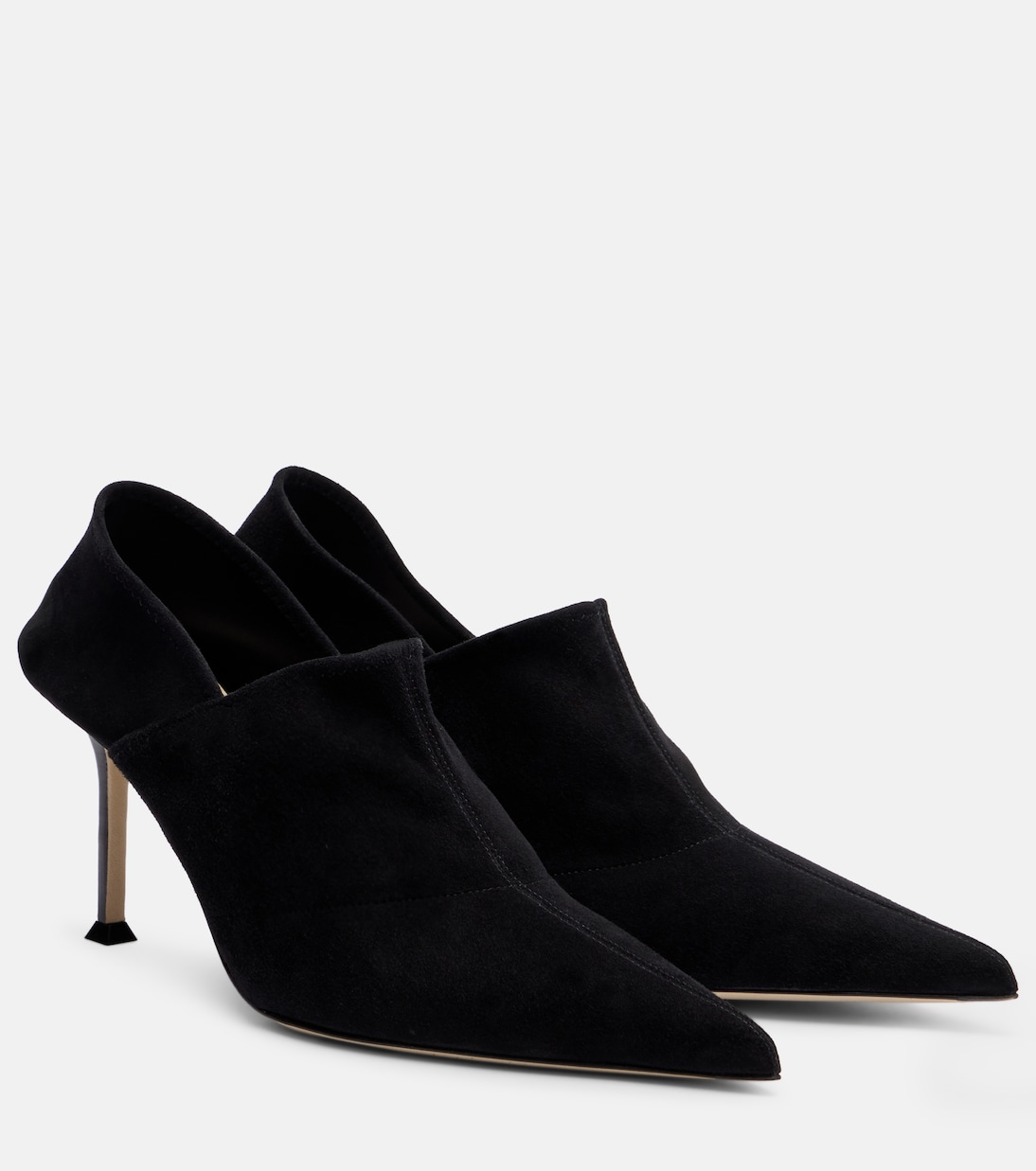 Helix Stretch 75 suede pumps | Christen