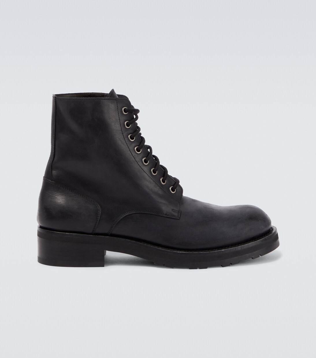 Leather combat boots | The Row