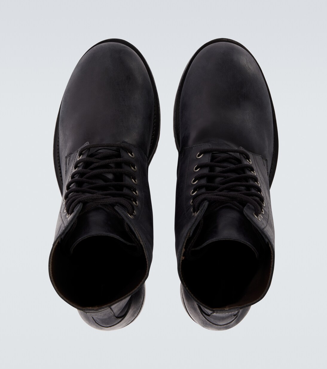 Leather combat boots | The Row