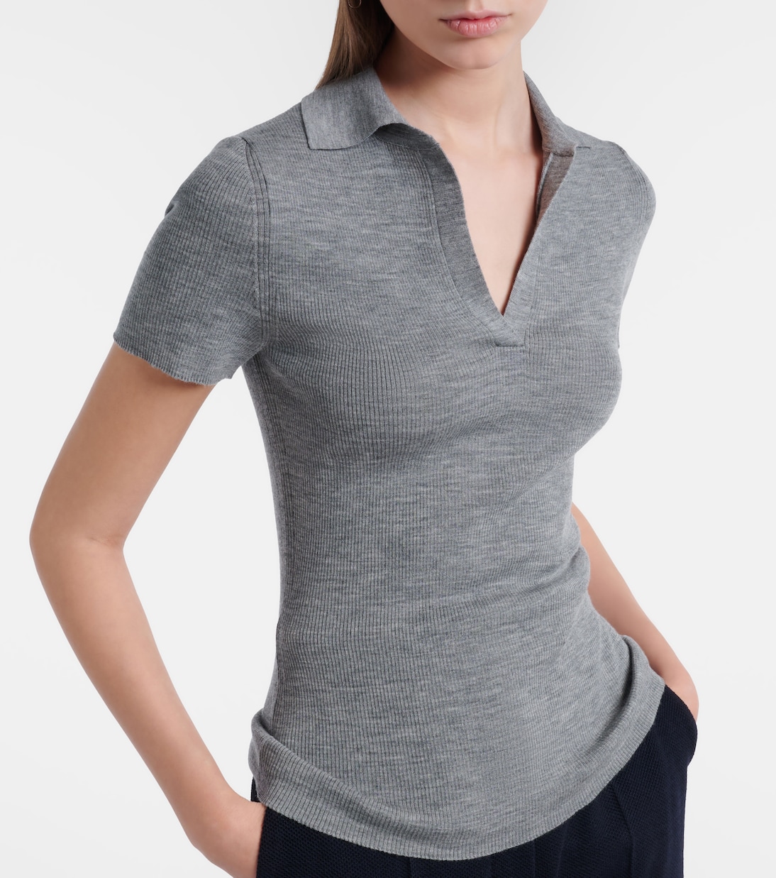 Albero virgin wool polo shirt | Max Mara