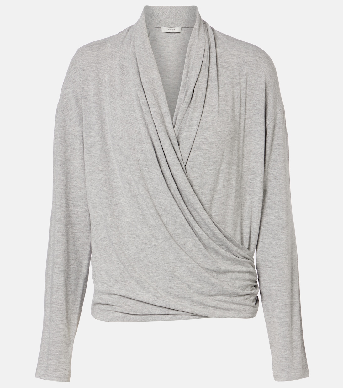 Draped jersey top | Vince