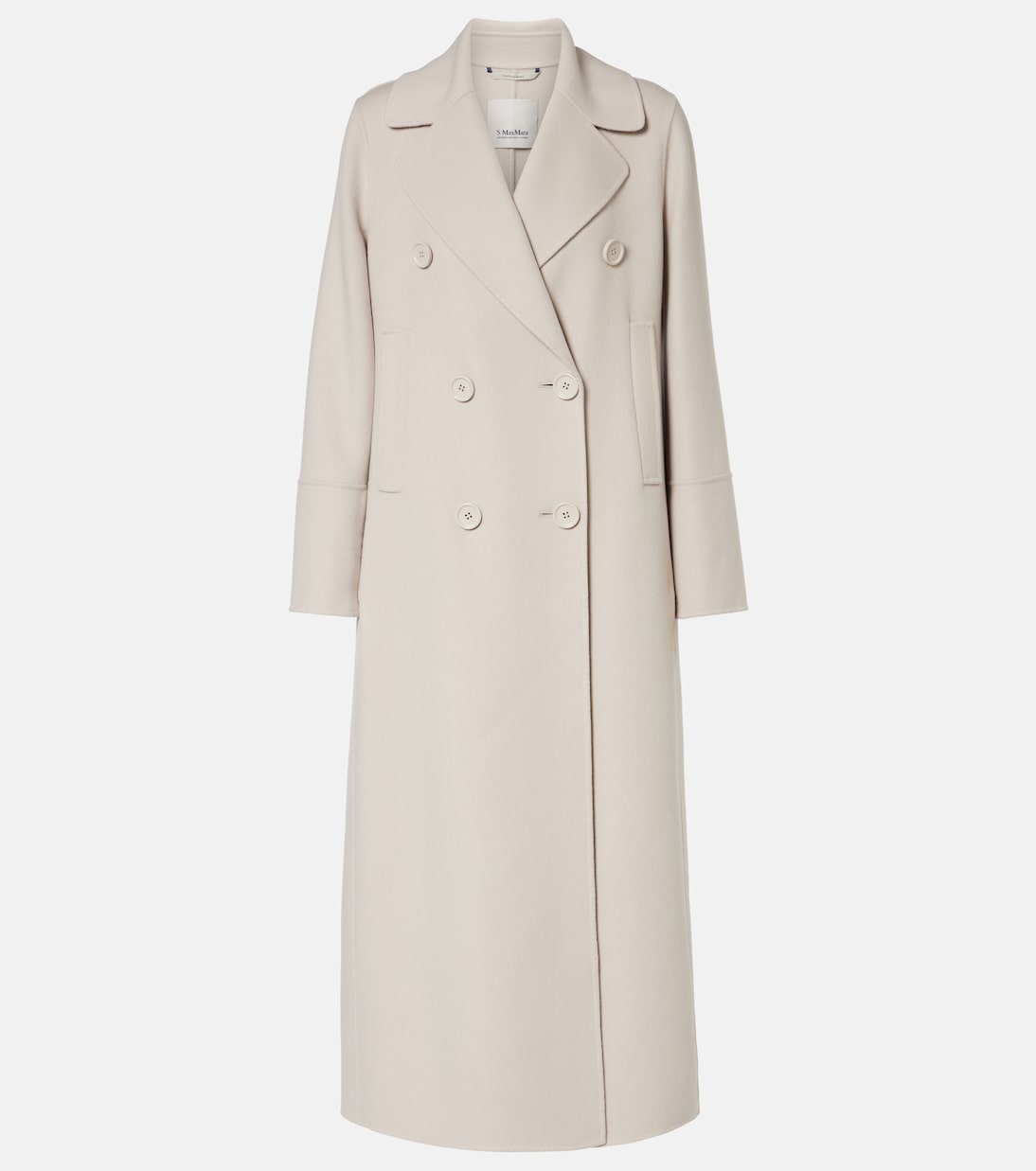 Custodi double-breasted virgin wool coat | 'S Max Mara
