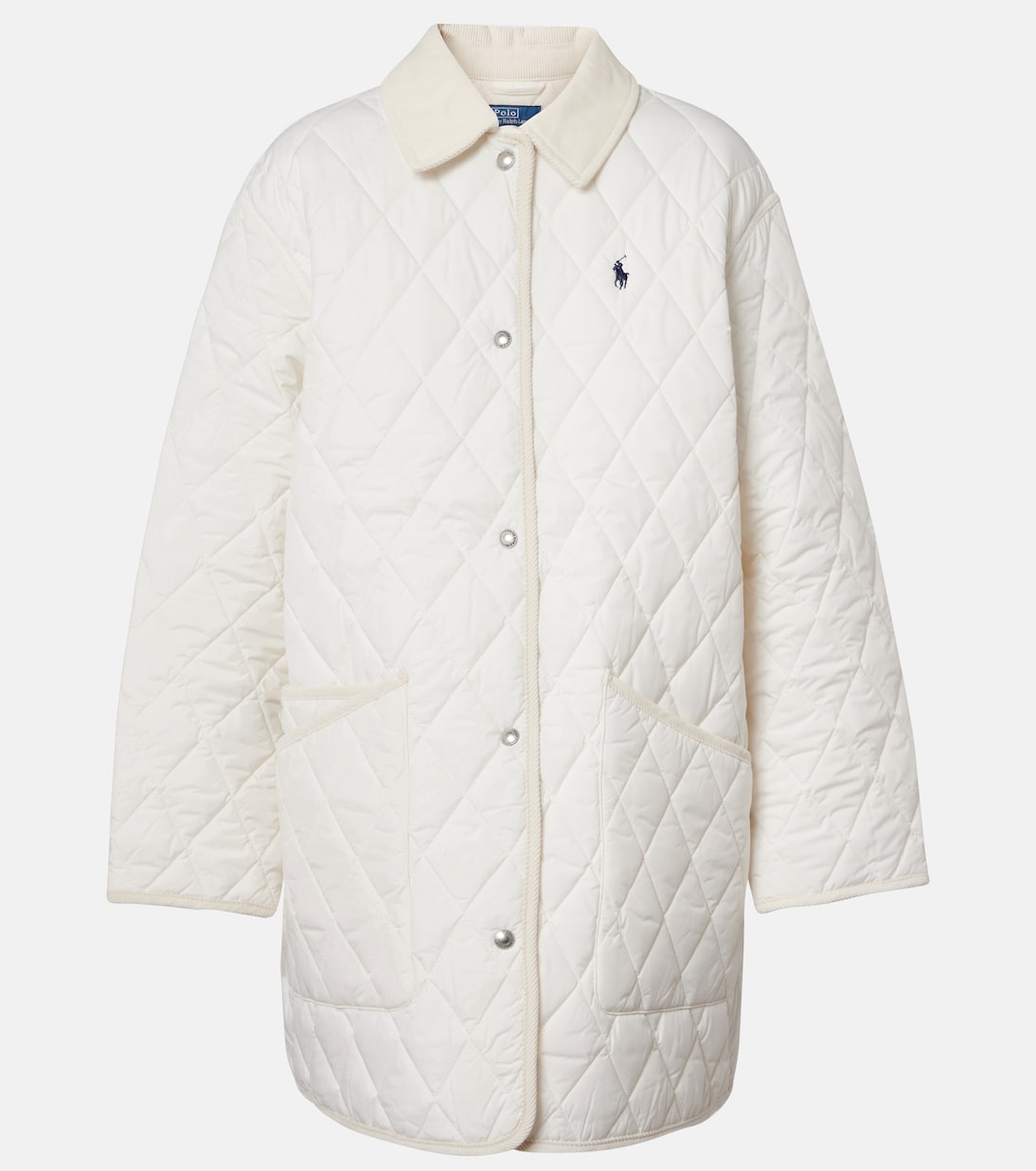 Abrigo acolchado con pana logo | Polo Ralph Lauren