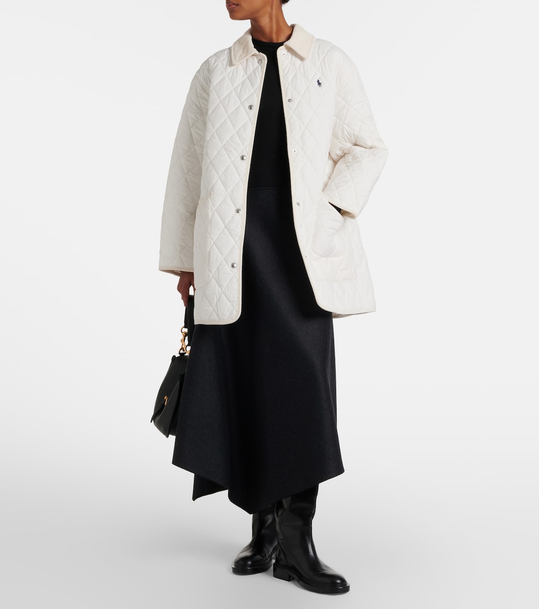 Abrigo acolchado con pana logo | Polo Ralph Lauren