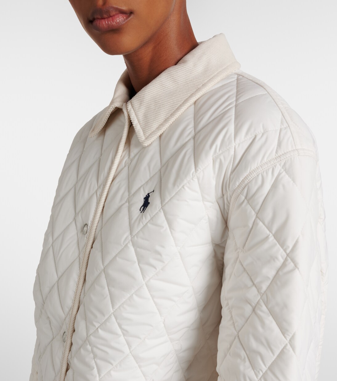 Abrigo acolchado con pana logo | Polo Ralph Lauren