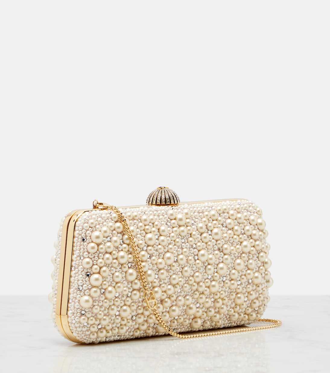 Carry Secrets embellished clutch | Valentino Garavani