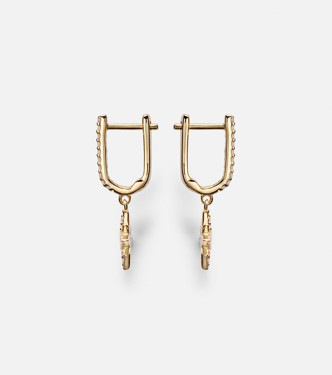 Boucles d’oreilles Northern Star en or 14 ct et diamants | Stone and Strand