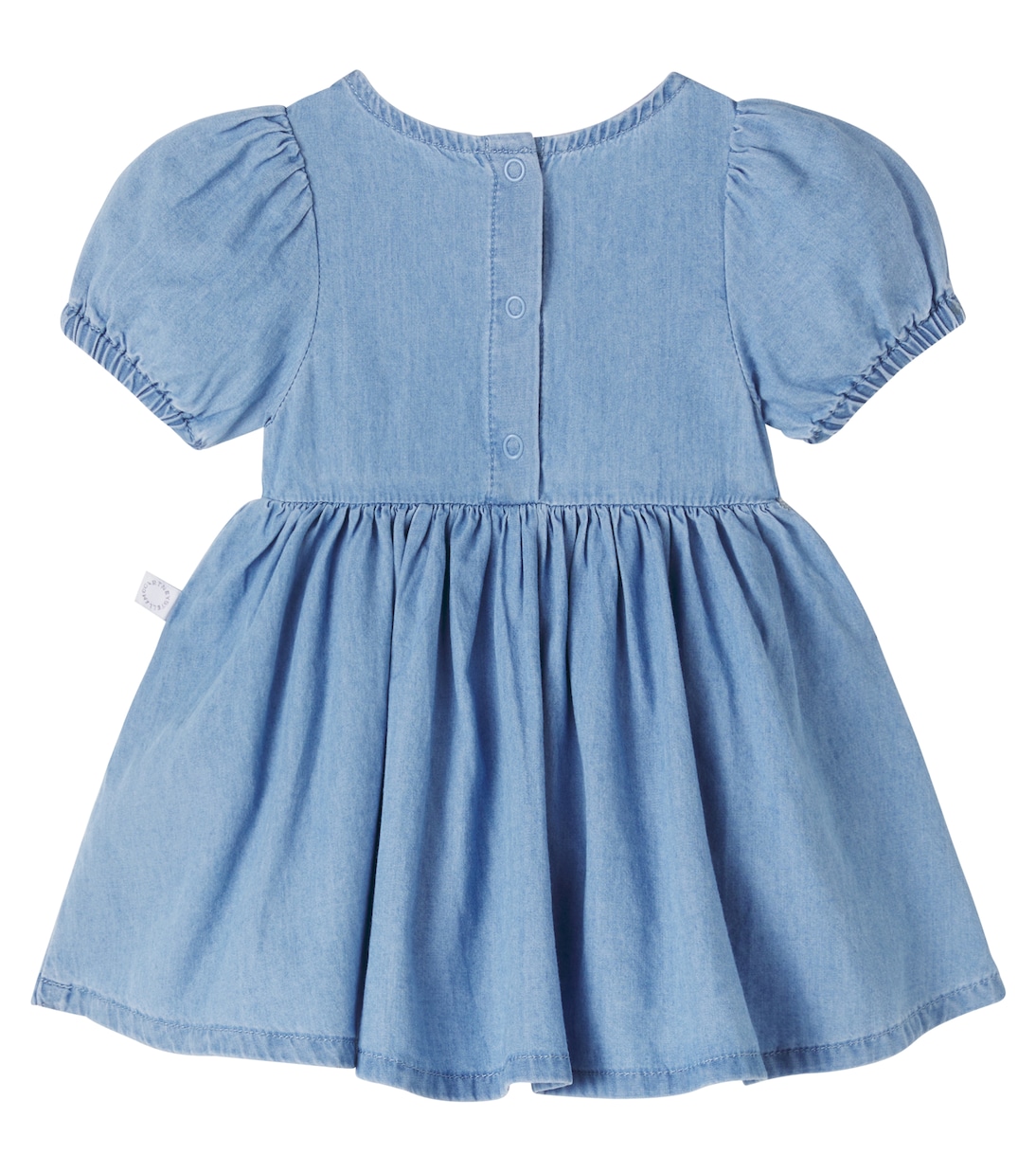 Baby Kleid aus Baumwoll-Chambray | Stella McCartney Kids