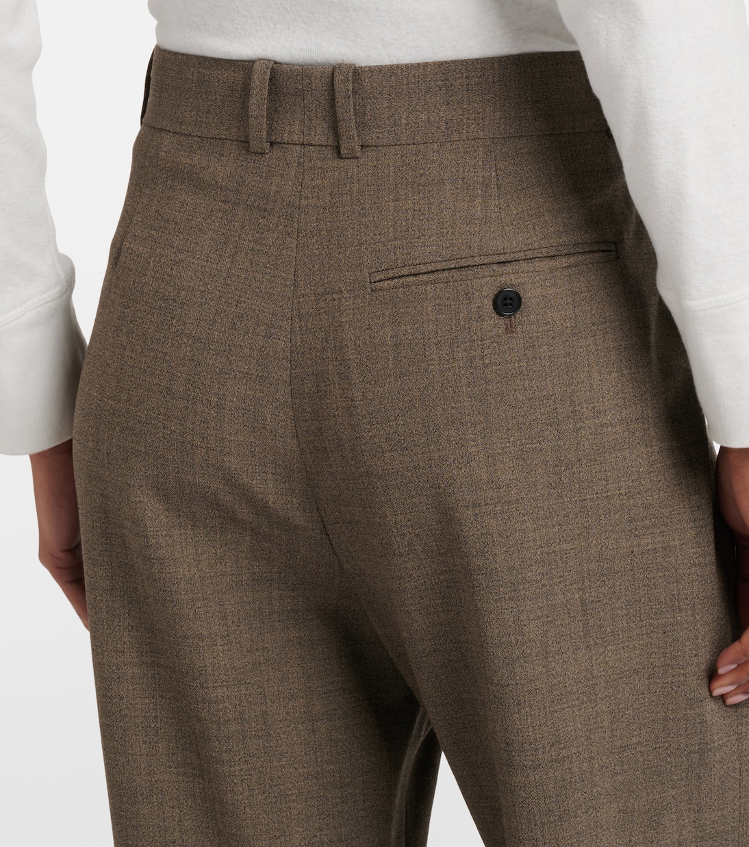 Gerade Hose Gianni aus Wolle | The Row