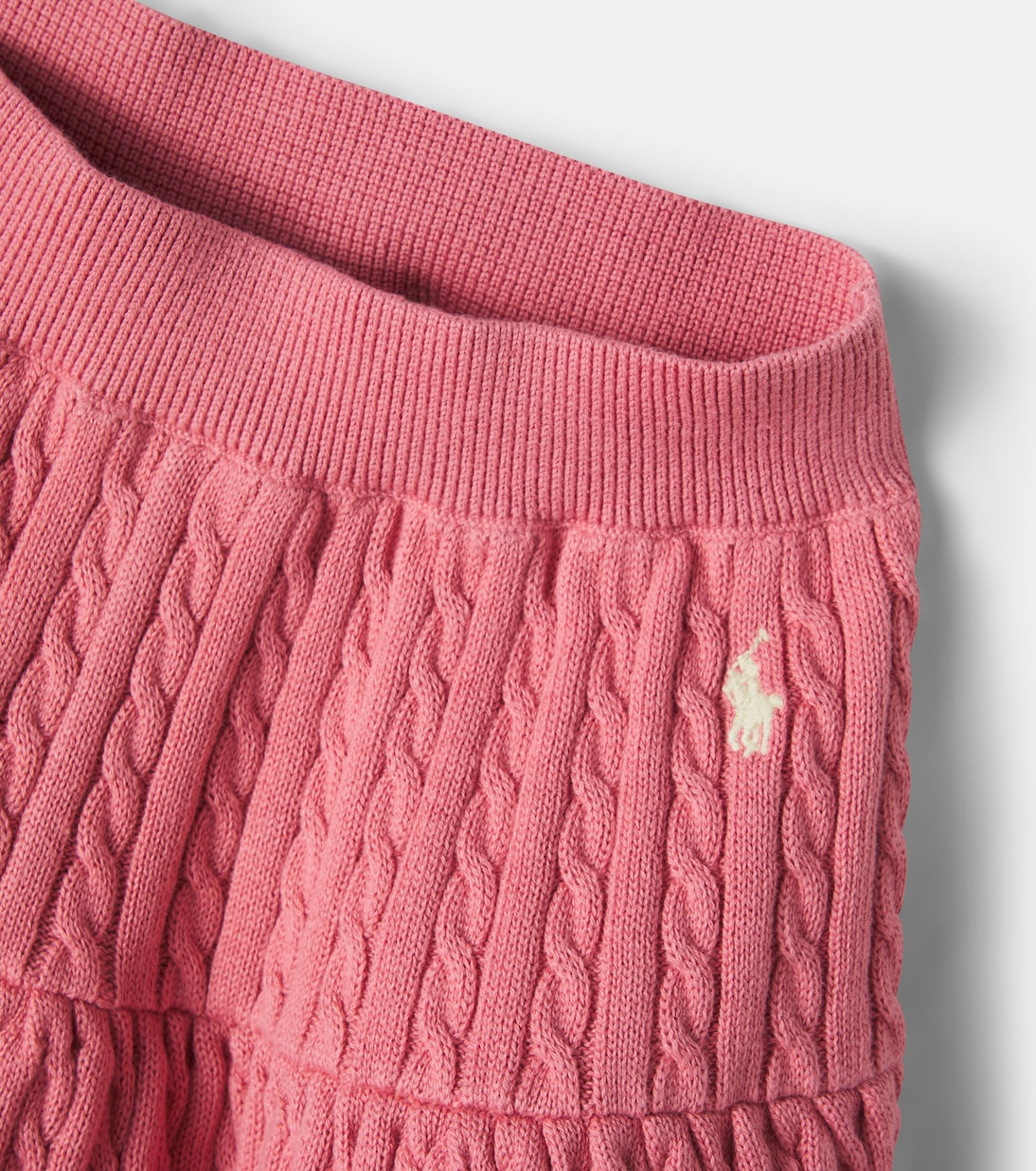 Cable-knit cotton skirt | Polo Ralph Lauren Kids